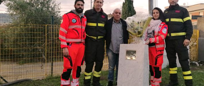 Alla sede dei Vigili del Fuoco di Calenzano per ricordare le vittime di Alessandria